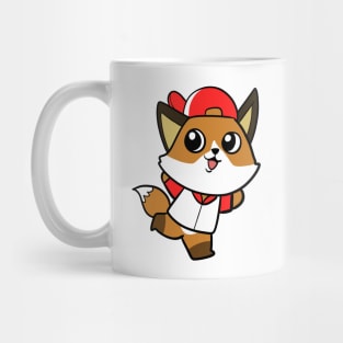 Baseball Fox Mug